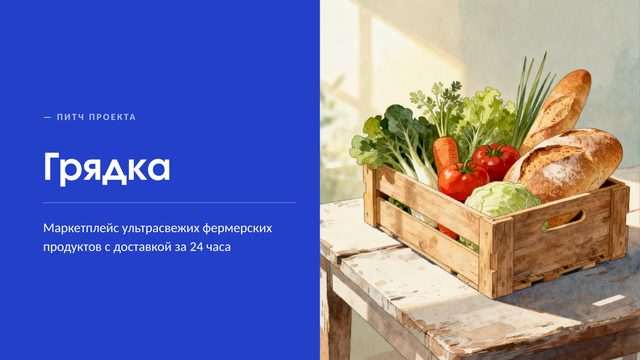 Обложка: Грядка: питч seed-раунда